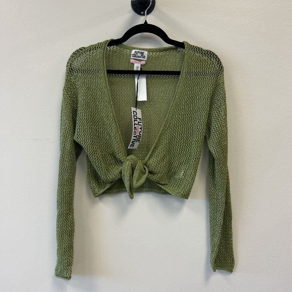 NWT Woven Sweater