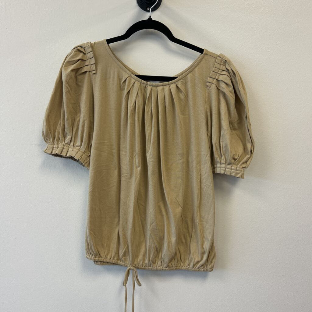 Pleats & tie waist