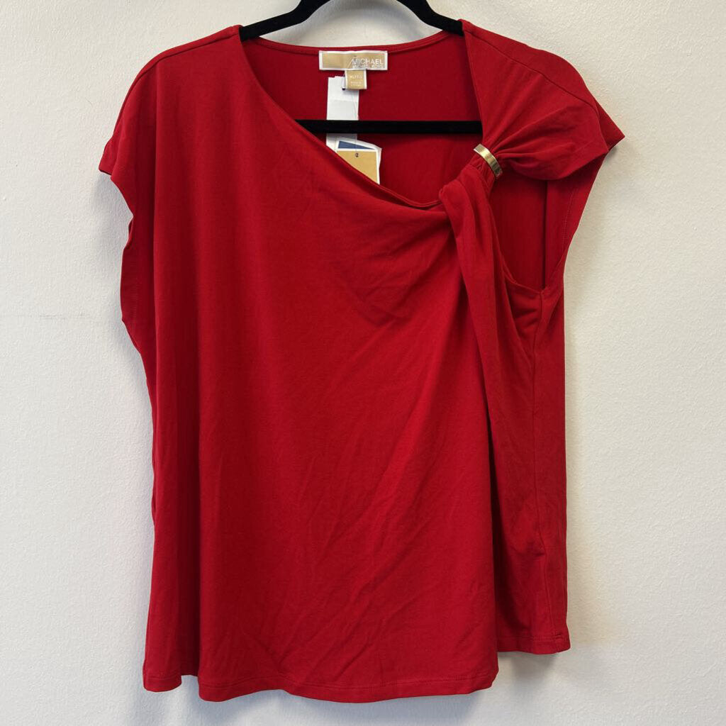 NWT Capsleeve w/ Gold accent