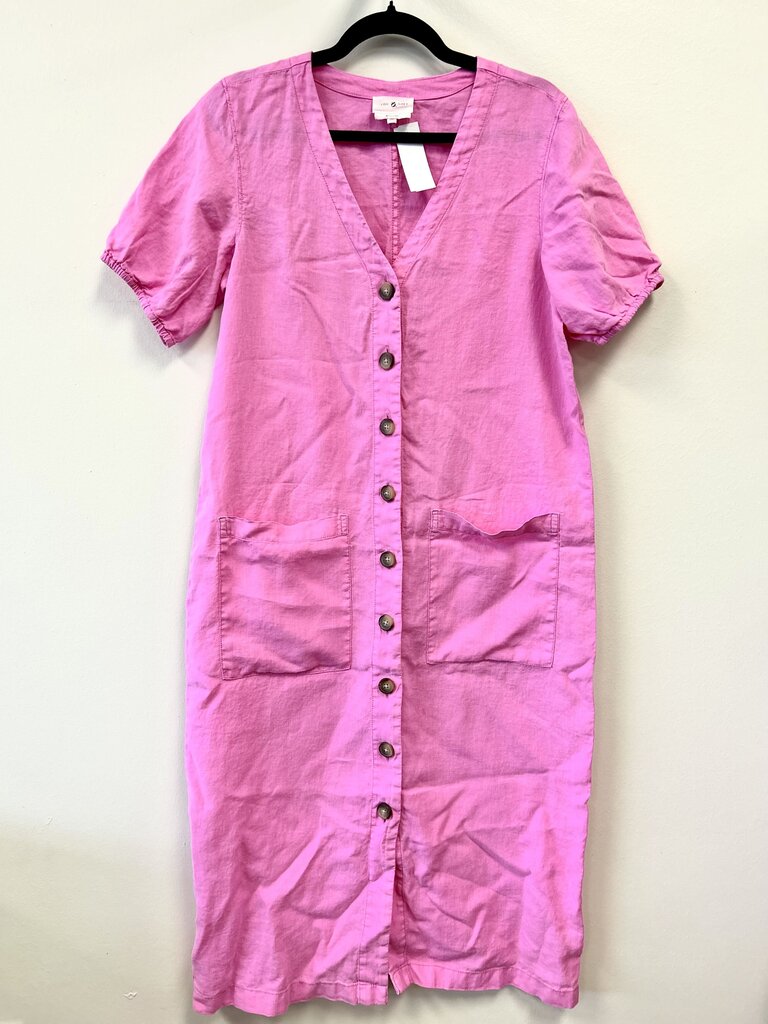 SS Linen Button Down