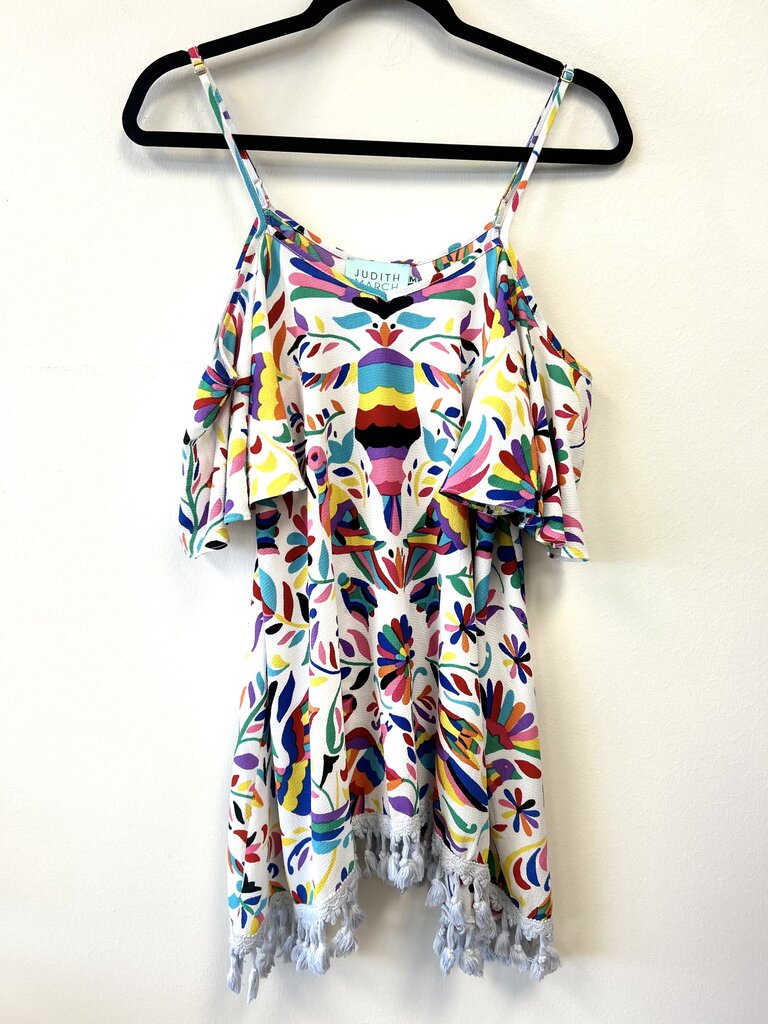 Festival Print Cold Shoulder