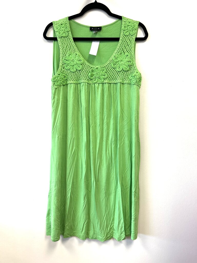 Sleeveless Crochet Accent