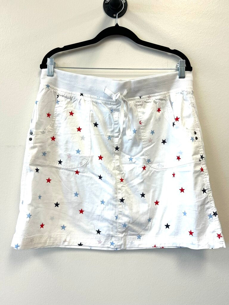 Star Print Drawstring Waist