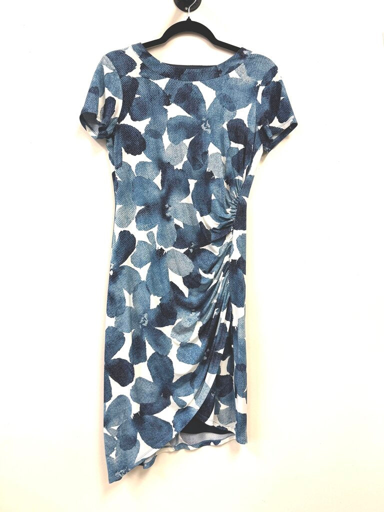Watercolor Floral Ruched