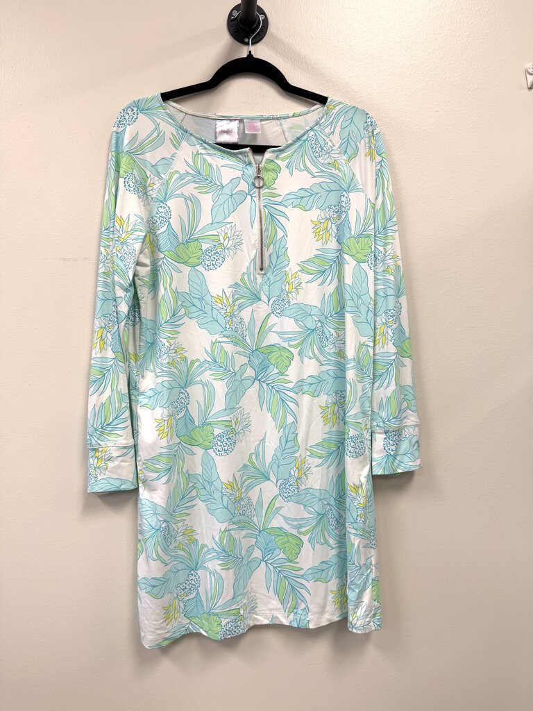 LS Floral 1/4 Zip