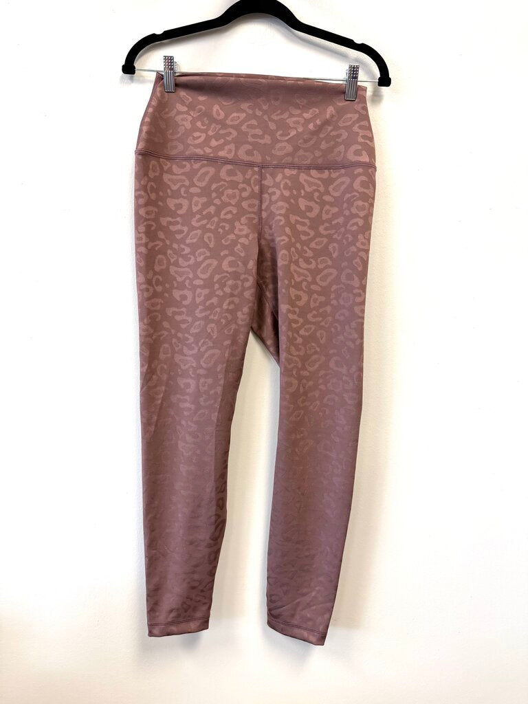 Cheetah Print Metallic Legginings