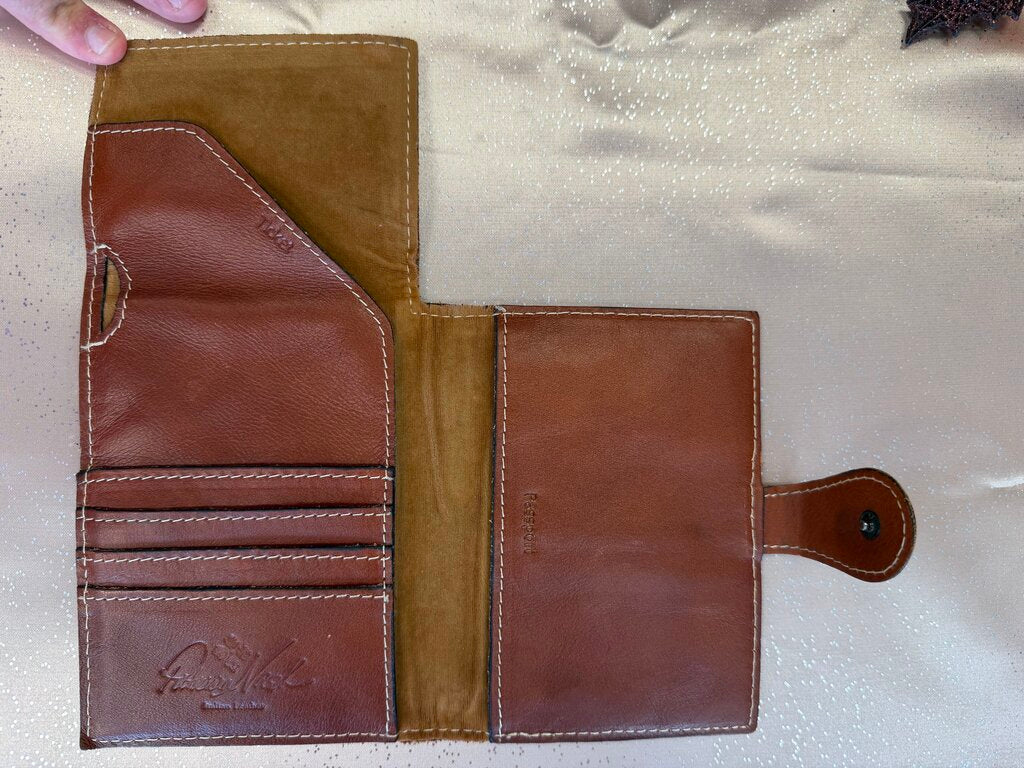 Floral Flap Closure Wallet