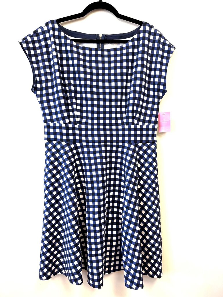 NWT Gingham Fit & Flare