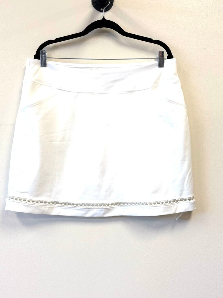 Stretch w/ Crochet Trim