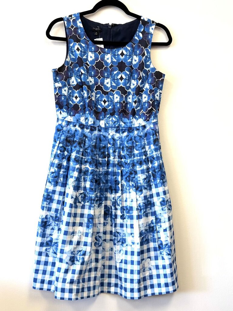 Floral Checkered sleeveless