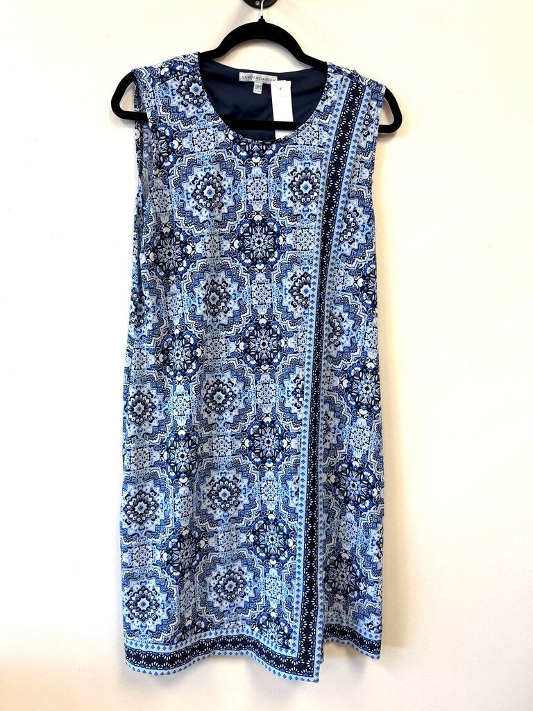 Sleeveless Medallion Print