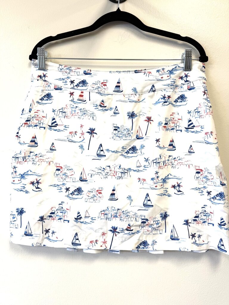 Pleated Sailboat Print