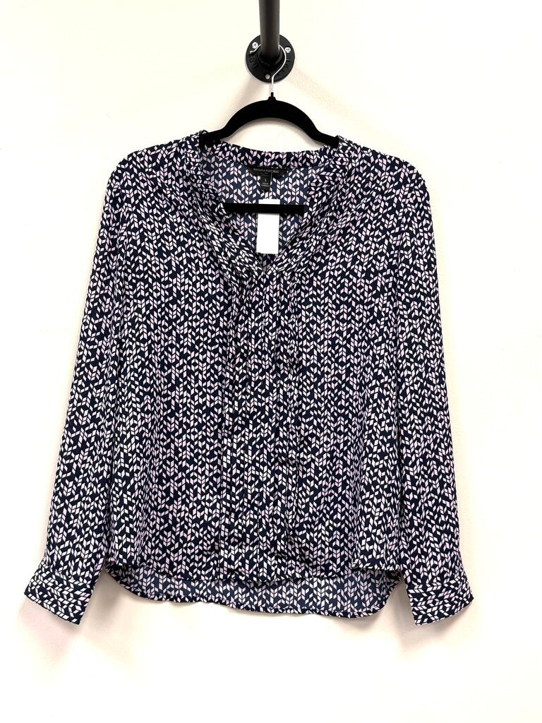 Diamond Pattern Pleated Front