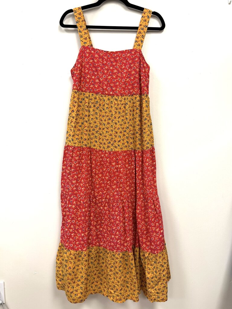 Floral Sleeveless Tiered