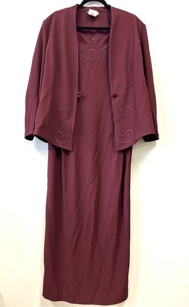 2pc Maxi Dress w/ Jacket