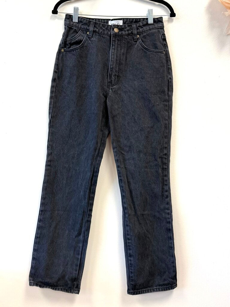 Denim High Rise Straight Leg