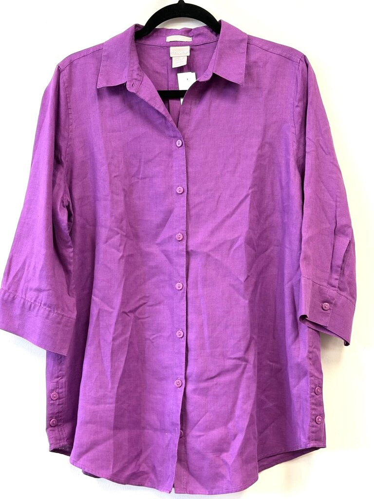 Linen Buttondown