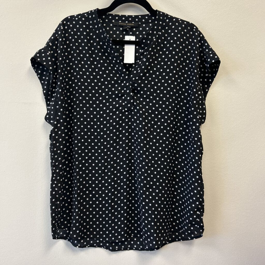Polka Dot Cap Sleeve