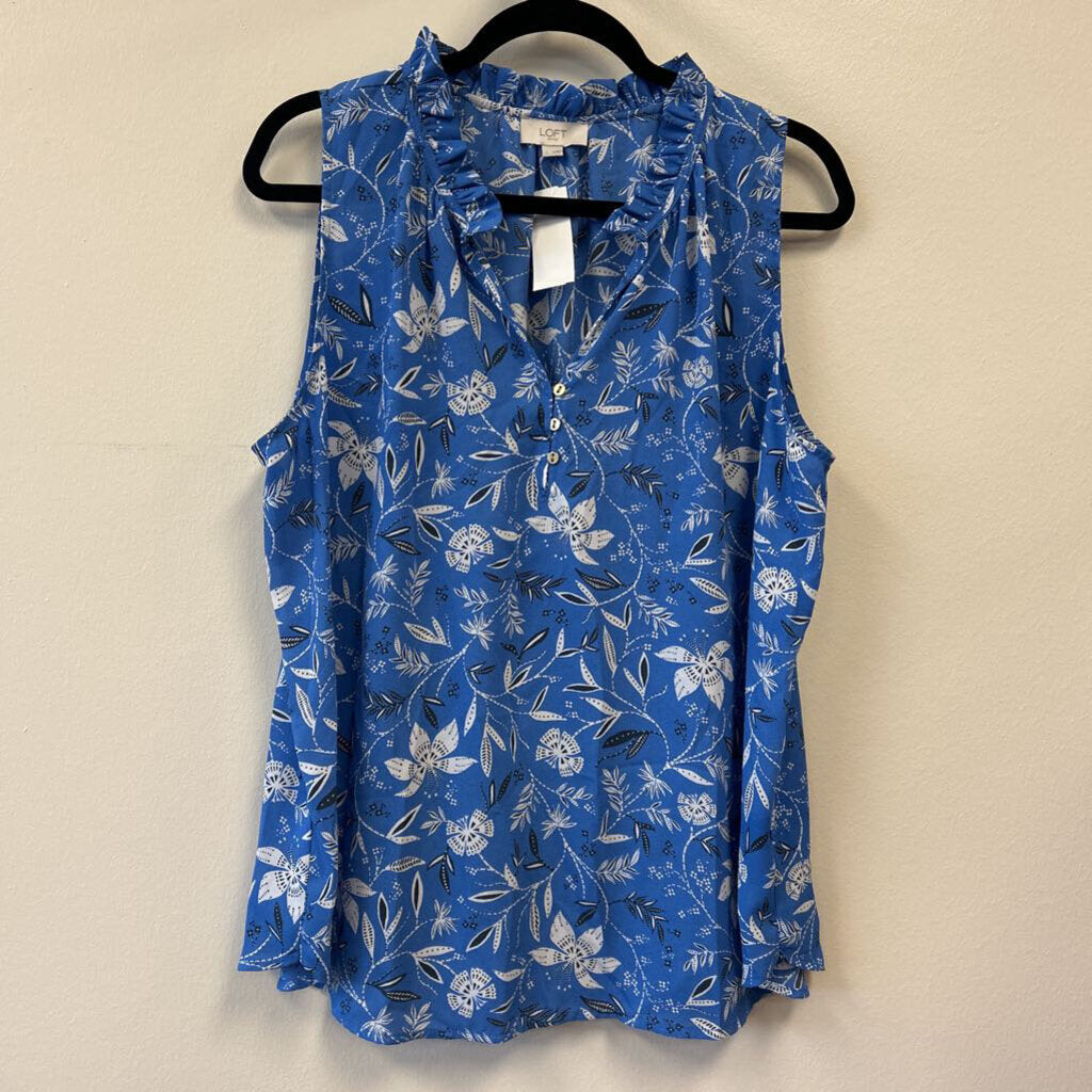 V-neck floral ruffle collar