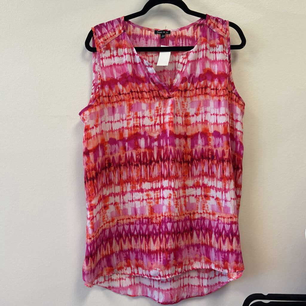 Watercolor V-neck
