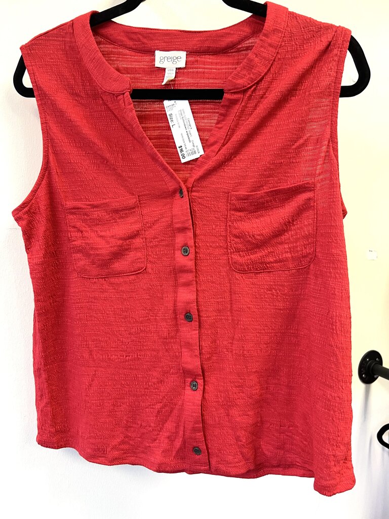 Crepe Buttondown w/pockets