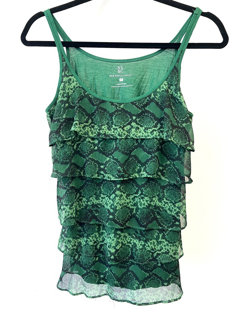 Snakeskin Ruffles