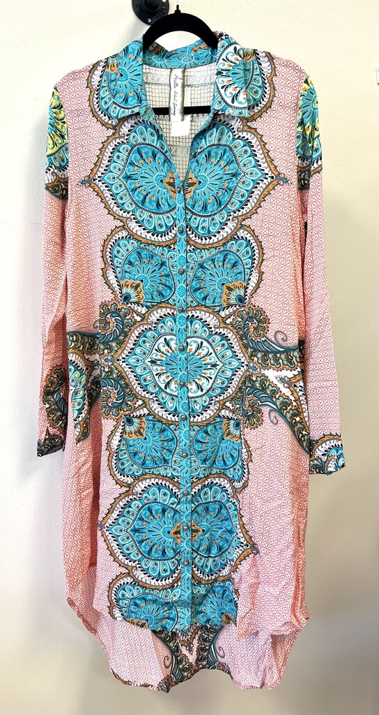 LS Paisley Button Down