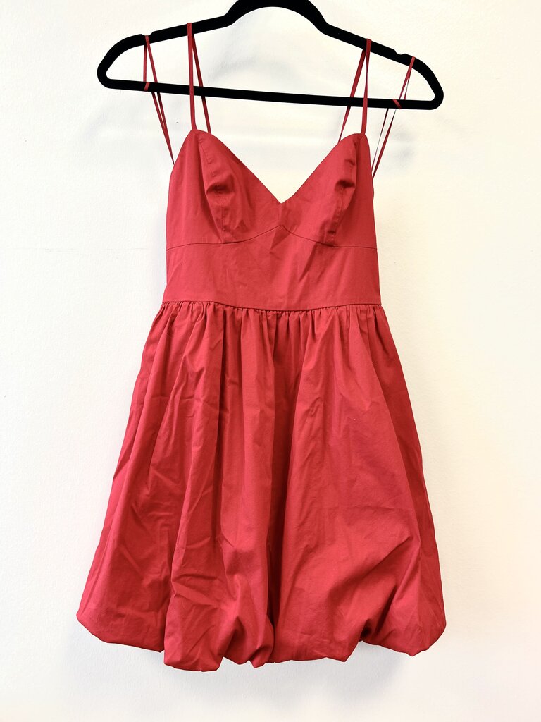 Spaghetti Strap bubble hem