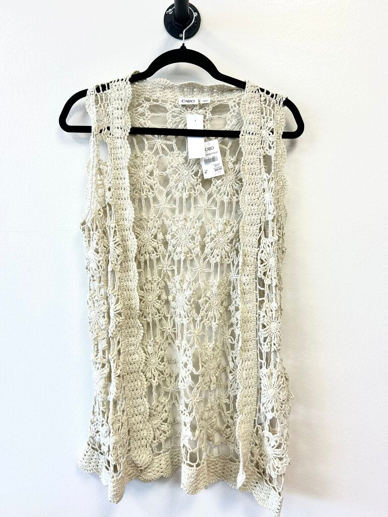 NWT Crochet Sleeveless