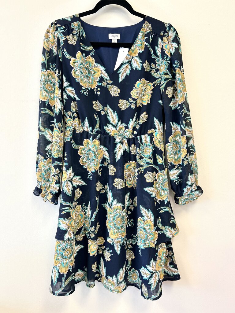 LS Floral V-neck