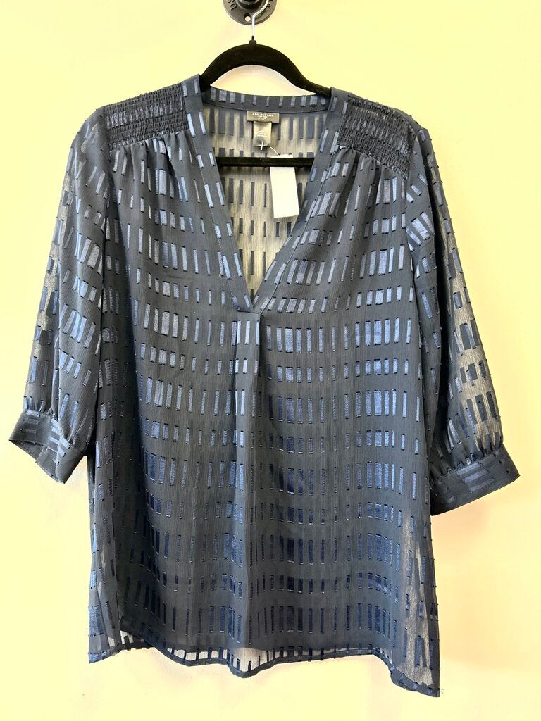 V-neck Sheer