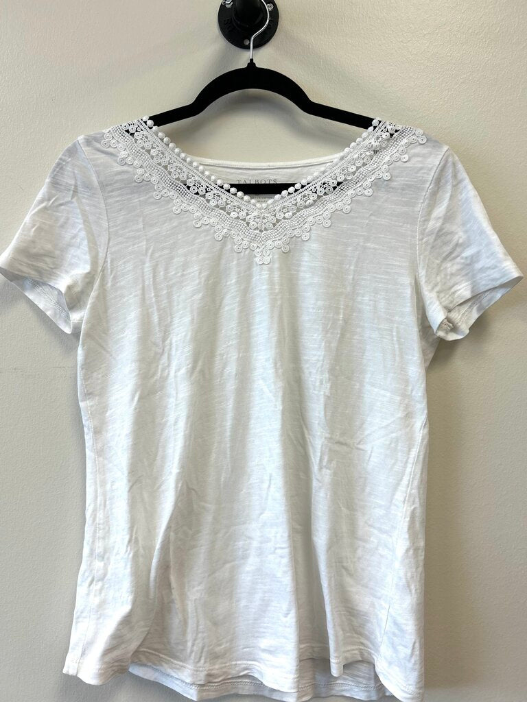 Lace V-neck