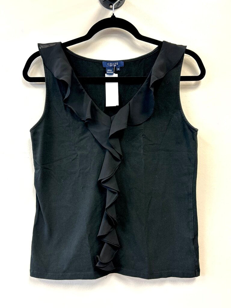 V-neck w/ ruffle