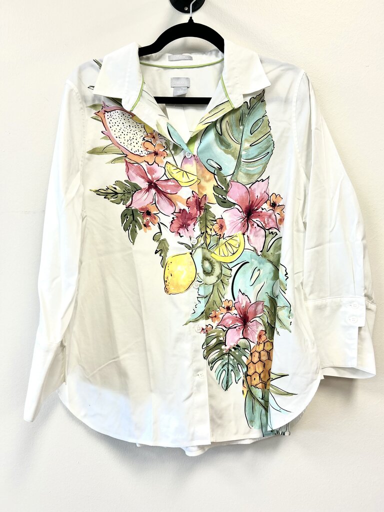 Floral Button Down No Iron
