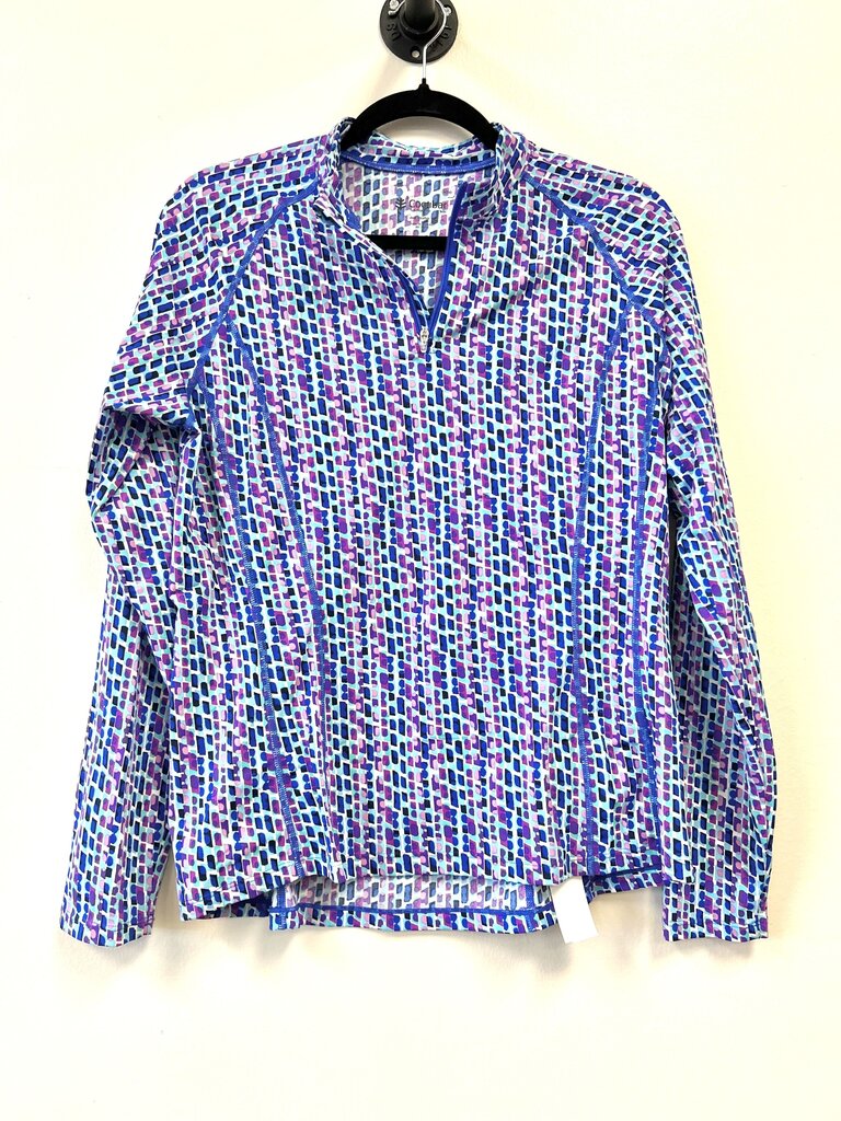 1/4 Zip Up abstract pattern Rashguard