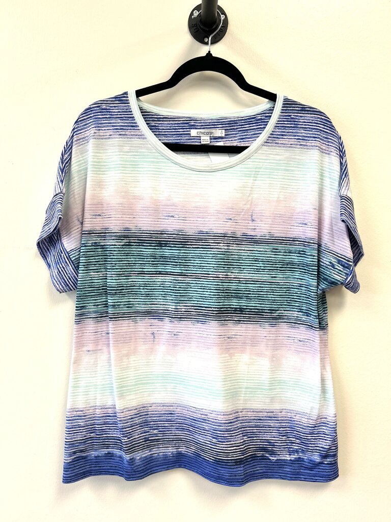 Watercolor stripe