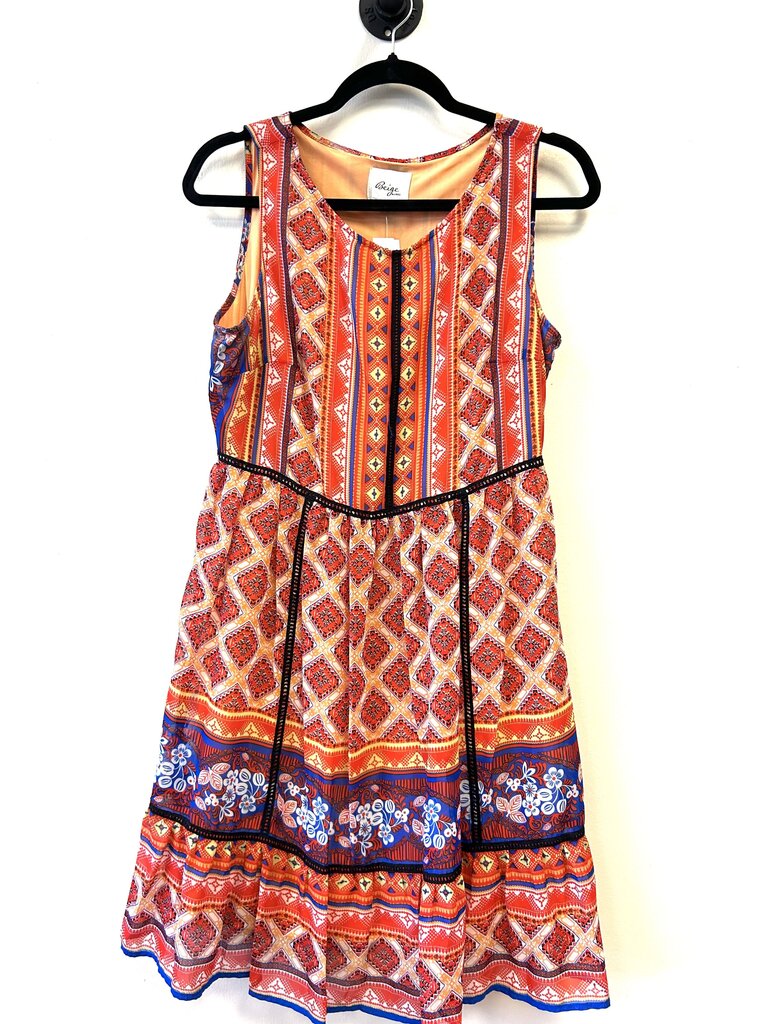 Floral & Aztec Print Sleeveless