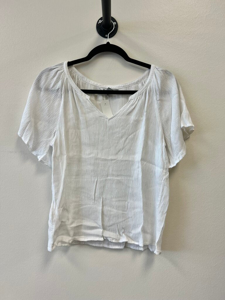 Crepe V-neck