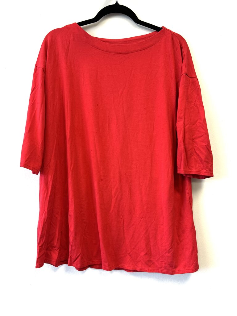 Scoop Neck Tunic pleat back