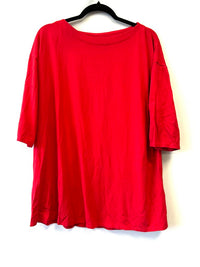 Scoop Neck Tunic pleat back