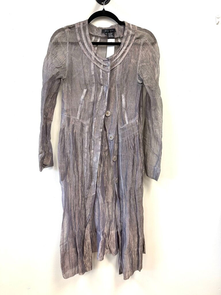 Metallic Long Jacket