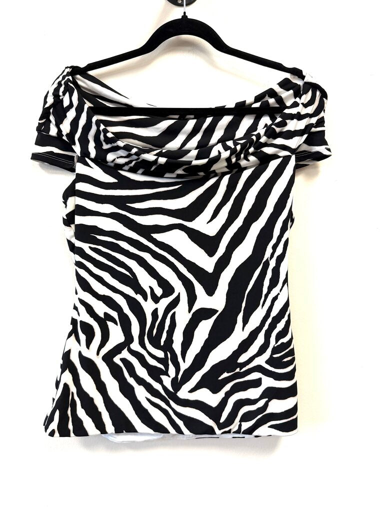 Animal Print Off-Shoulder