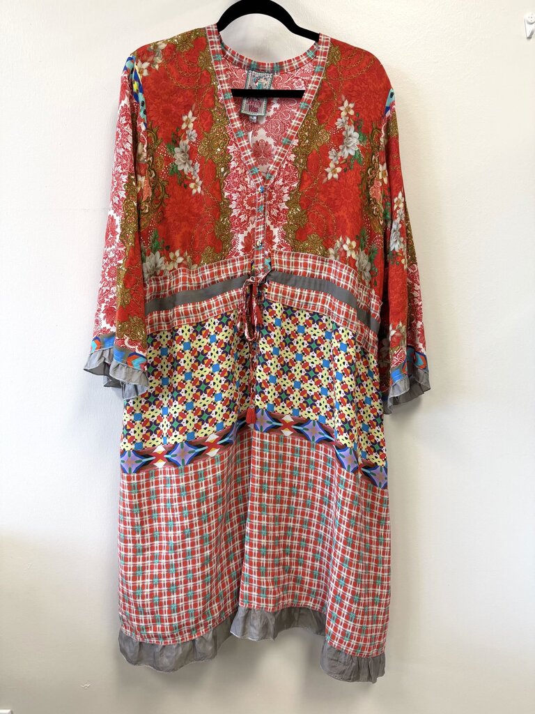 Rayne Patchwork Boho Dress