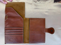 Floral Flap Closure Wallet