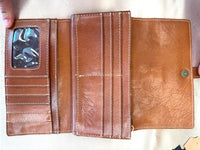 Floral Continental trifold wallet