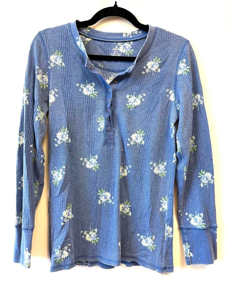 Waffle Knit Floral