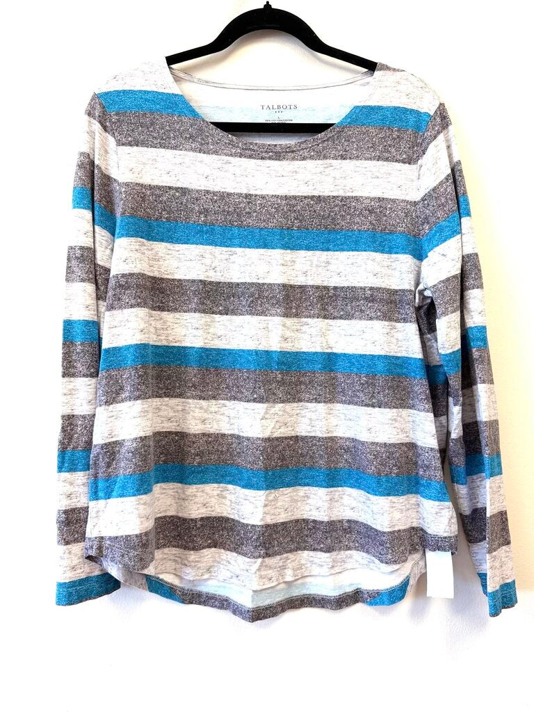 Striped Scoop Neck