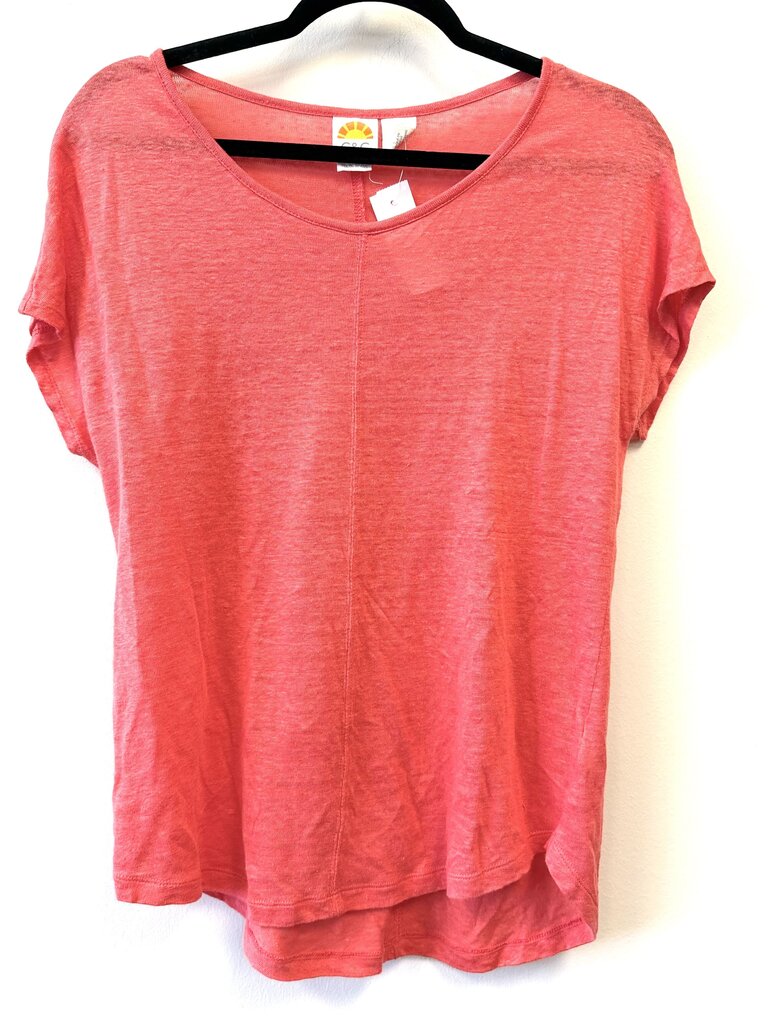 Linen Scoop Neck