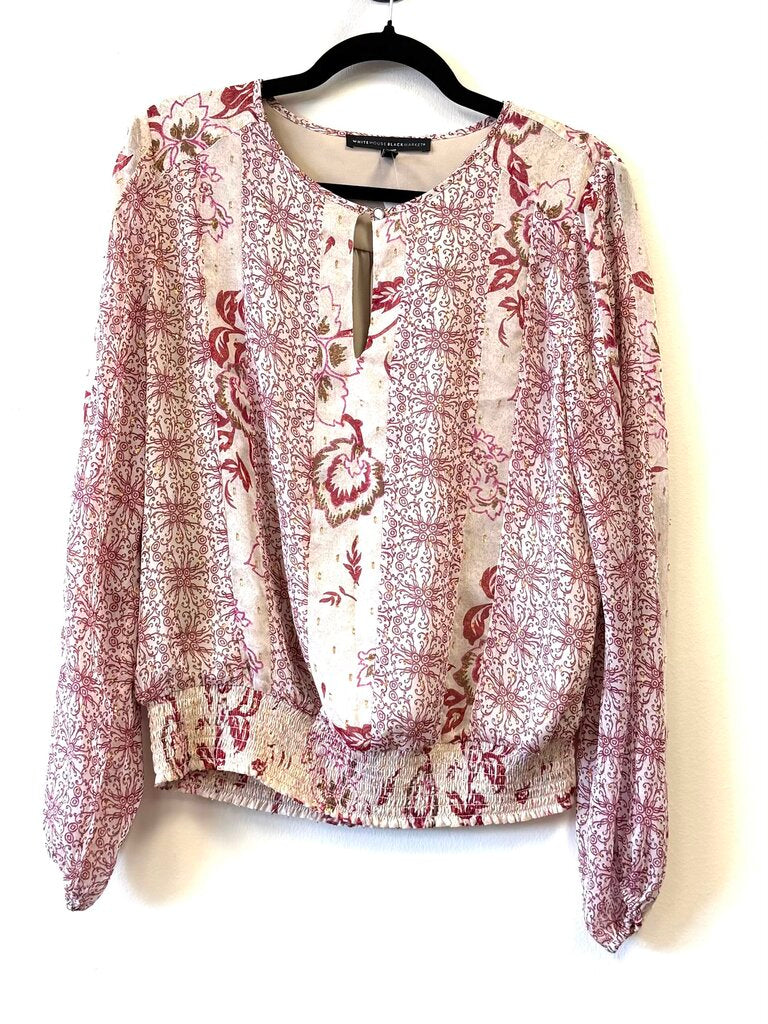 Floral w/ metallic accent