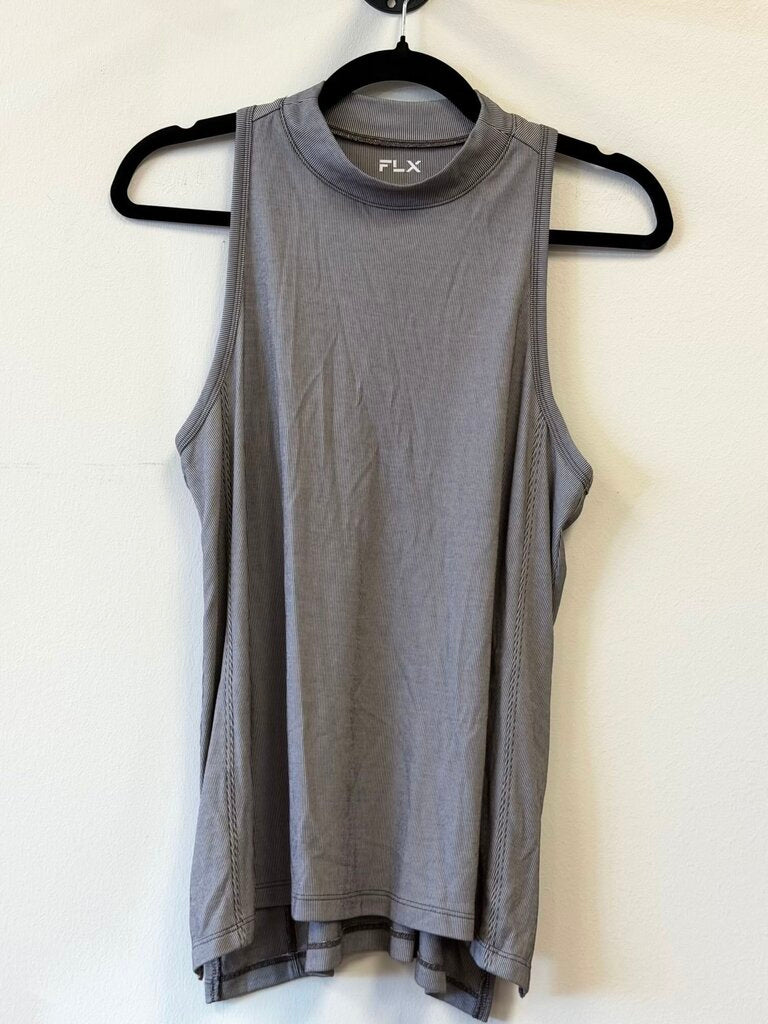 High Neck striped